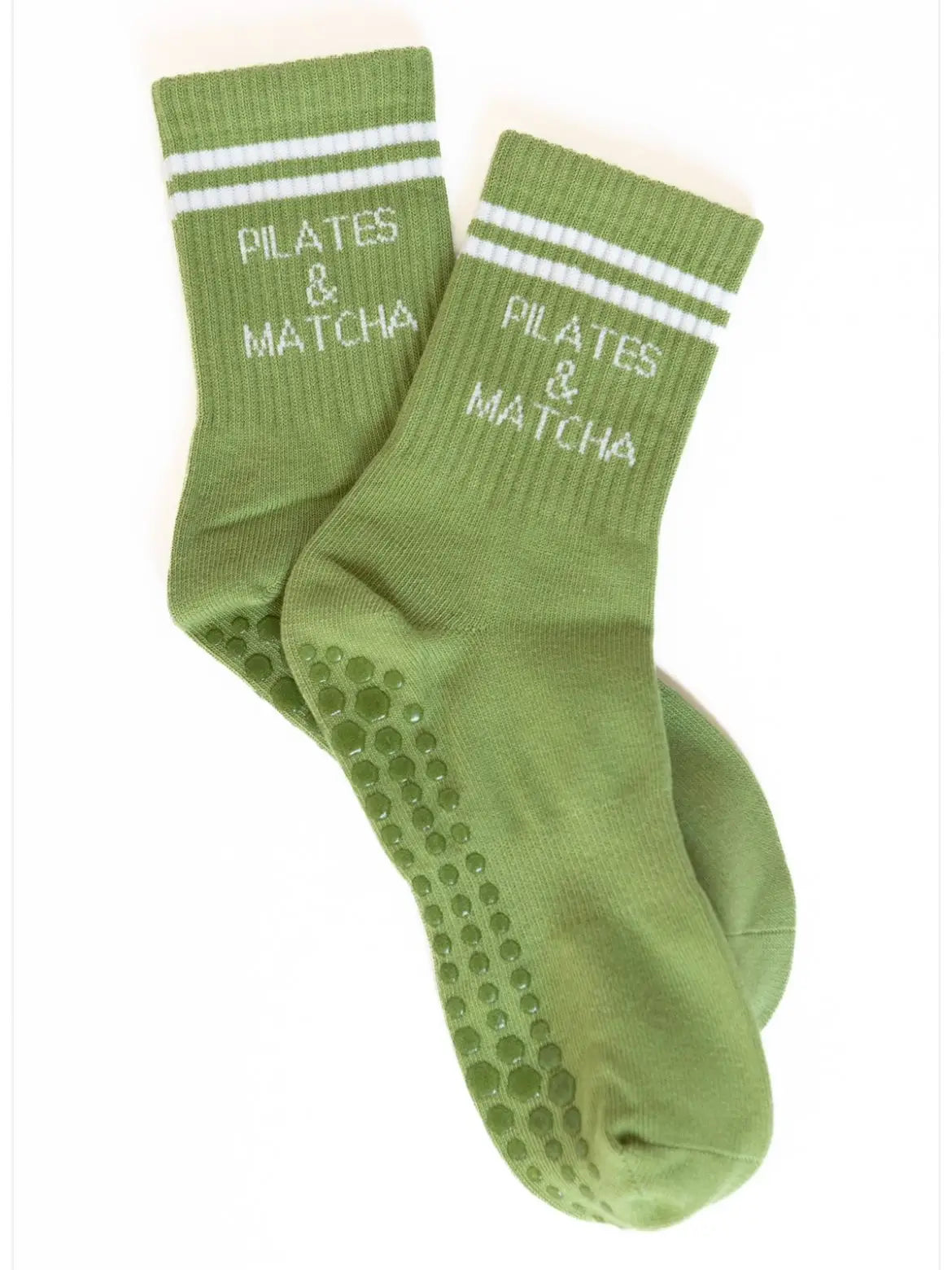 Pilates & Matcha Sock